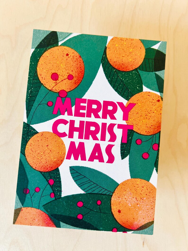 Carte postale orange Wrap DIN A6 image 3