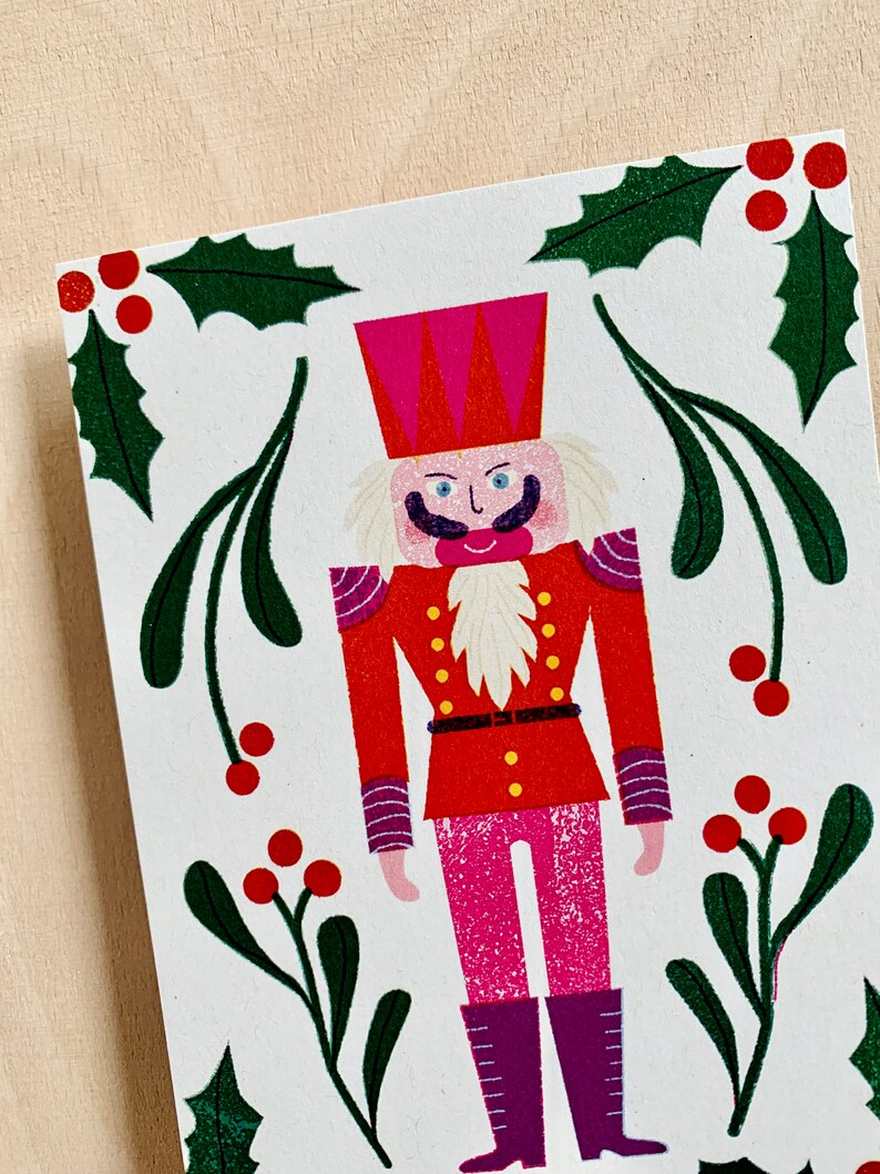 Cartolina Schiaccianoci DIN A6 immagine 3