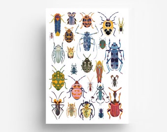 Bugs Mix  Digital Print DIN A3