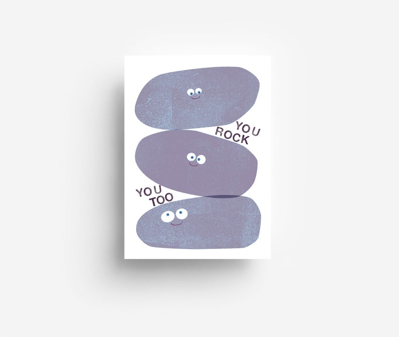 Carte postale You Rock DIN A6 image 1