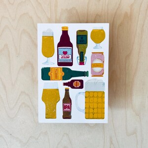 Carte postale de bière DIN A6 image 4