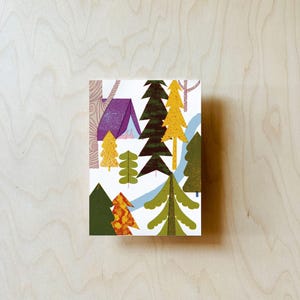 Carte postale de camping DIN A6 image 3