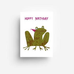 Postal Rana Hoppy DIN A6