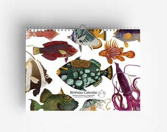 Calendrier perpétuel de poisson d’anniversaire