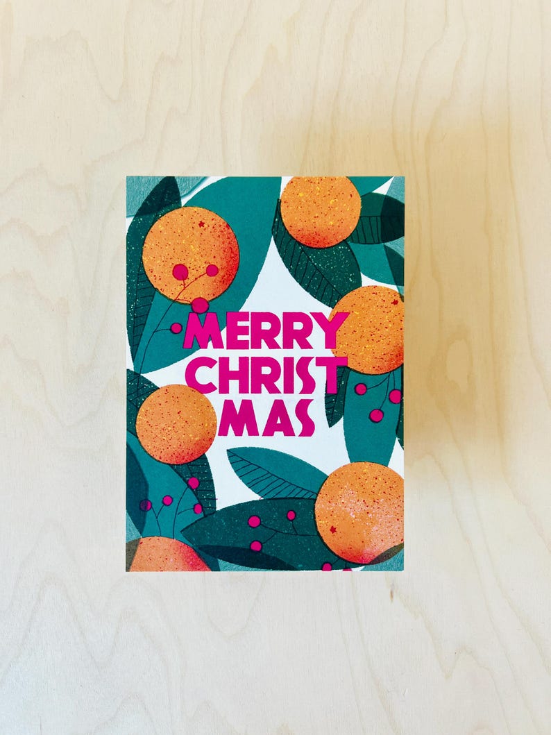 Carte postale orange Wrap DIN A6 image 4