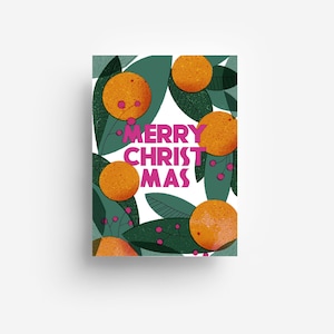 Carte postale orange Wrap DIN A6
