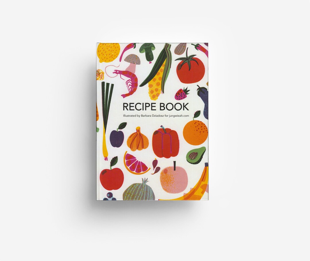 Recipe Book ENGLISH Etsy.de