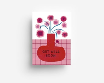 Get Well Soon Postcard DIN A6