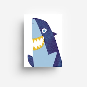 Carte postale Sharky DIN A6