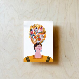 Cartolina Frida DIN A6 immagine 3