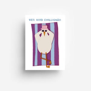 Chillionär Postcard DIN A6