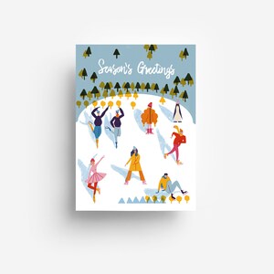 Postal de Boas Festas DIN A6