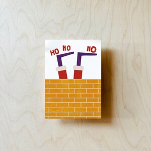 Cartolina di Babbo Natale DIN A6 immagine 3