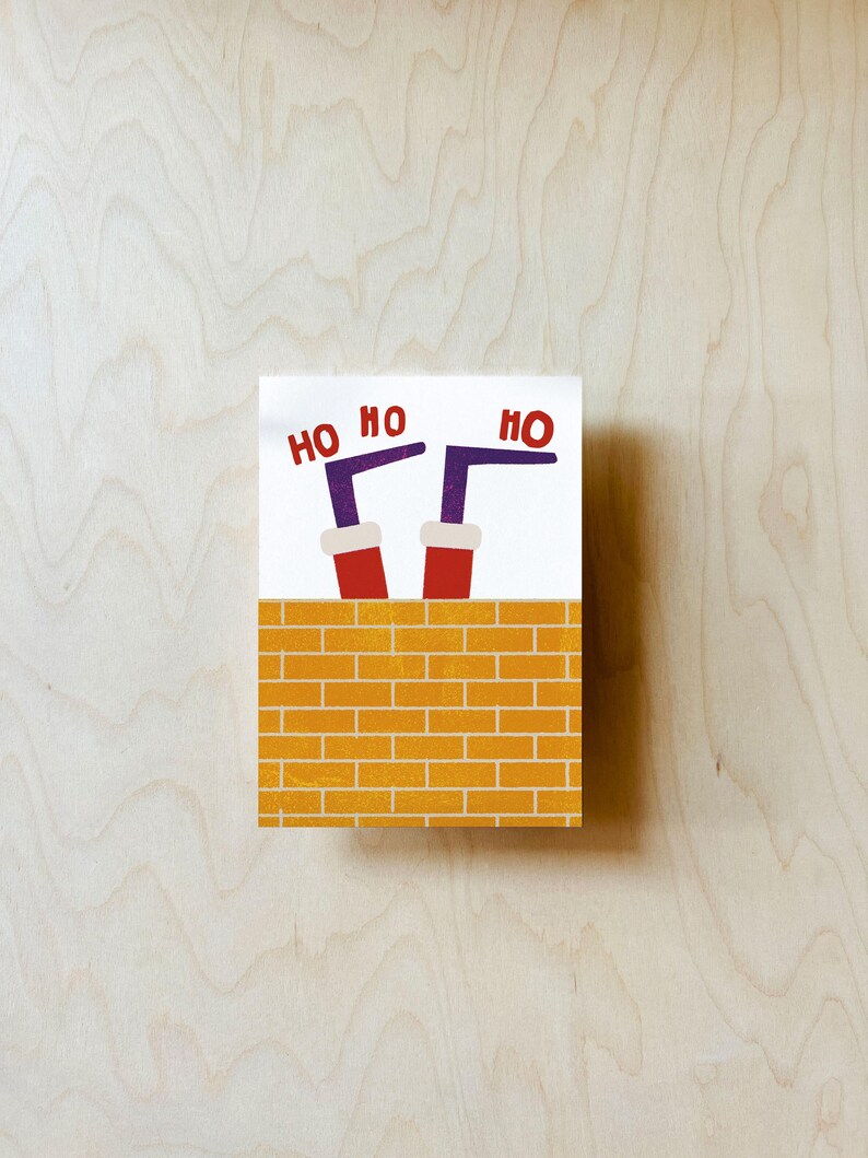 Cartolina di Babbo Natale DIN A6 immagine 3