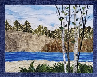 Summer Breezes Four Seasons 8"x10" Art Quilt Kit