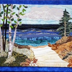 Summer Breezes 8&quot;x10&quot; Art Quilt