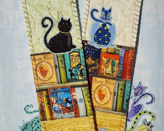 Library Cats Bookmark Kit