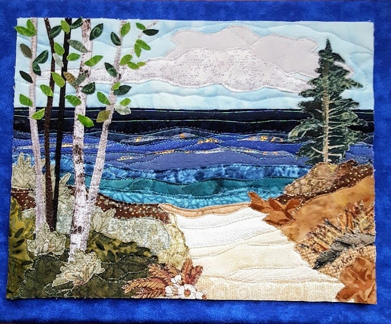 Summer Breezes 8x10 Art Quilt Kit Etsy