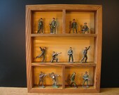 Collection quot WWII quot lead soldiers - antique Britains Johillco, Cherilea and Co. Crescent toy soldiers