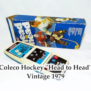 Coleco Hockey ''Head to Head'' - Juego Electrónico 1979