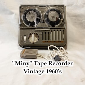 Tonbandspielzeug „MINY“ – Vintage 1960er – Japan