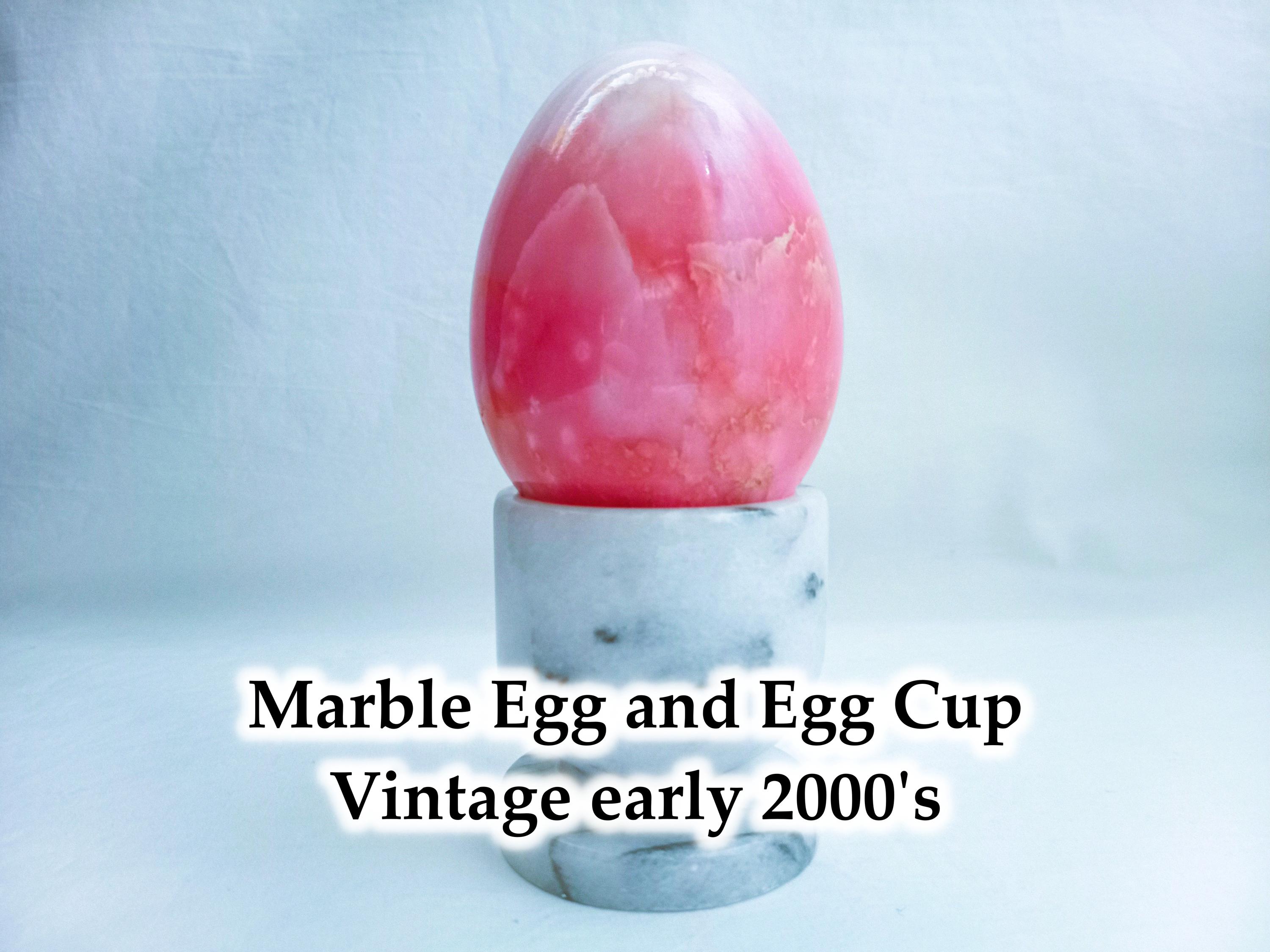 Pink Marble Egg Cup Pink Marble Egg Cup