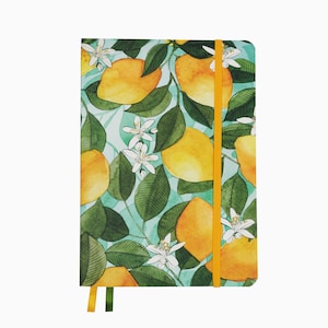 A5 B5 Bullet Dotted Notizbuch, 120gsm dickes weißes Papier, Dot Grid Notizbuch, Bujo Planer, Softcover Journal, Tagebuch, Geschenk - Lemon Tree
