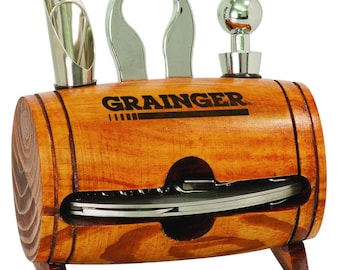 Barrel 4-Piece Wine Tool Set