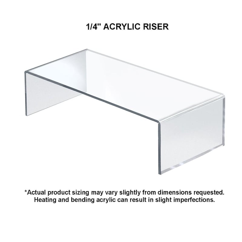 24 Riser Clear Risers for Display - Etsy