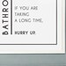 Bathroom Rules Printable, Bathroom Wall Art, Funny Bathroom Print ...