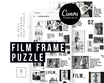 Instagram Frame Template Etsy