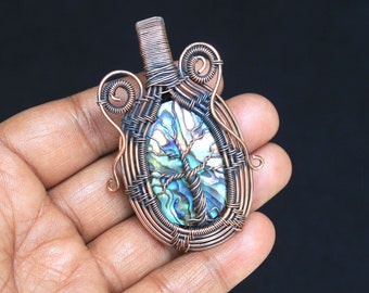 Albero Della Vita Peridoto Pietra Preziosa Filo Di Rame - Foto 4