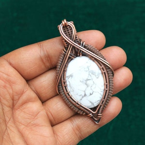 Spectacular Designer Wild Horse Jasper Gemstone Wire Wrap Pendant, Wild Horse Jasper Copper Wire Jewelry, Gift Pendant, Use For Necklace