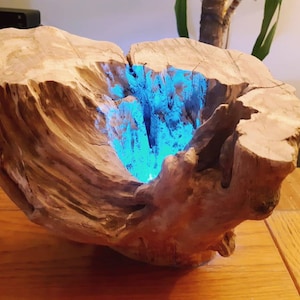 Wooden lamp