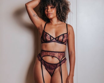 Handgefertigtes Dessous-Set ''Allure''