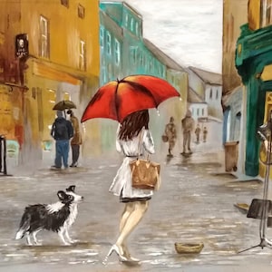 The Busker en Shop Street, Galway, Irlanda.