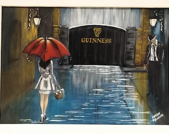 Guinness Druck - Guinness Storehouse - Irish Landmark