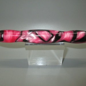 Handturned, Diamond Painting Pen, Red, Black, Pink, Sparkle, Swirl, Red Magma, Stylus Pen, Acrylic,