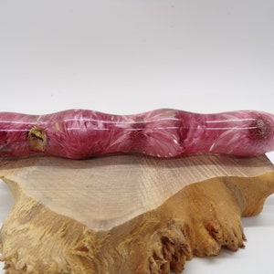 Dried Flowers, Diamond Painting Pen, Pink, Fuchsia, Flowers, Drill Pen, Hand turned, Alumilite