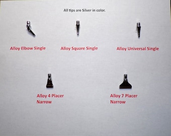Alloy Diamond Painting Pen Tip: Single/Multi-Placer