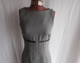 Grey Casual Dress | Etsy