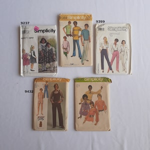 Old Vintage Simplicity Sewing Patterns 60s, 70s, 80s, 90's Retro - Etsy