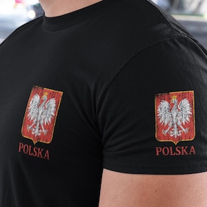 Polska T-Shirt | Polish Flag Shirt | Polska Logo Tee | Polish Pride T-Shirt | Polish Heritage Gift for Men & Women