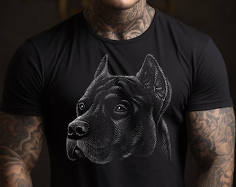 Camiseta Magestic Pitbull para hombre, regalo de moda para novio, regalo para marido, camiseta de regalo para dueño de perro Pitbull 3D, regalo para él