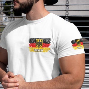 Germany T-Shirt | German Flag Shirt | Germany Logo Tee | German Pride T-Shirt | German Heritage Gift for Men & Women
