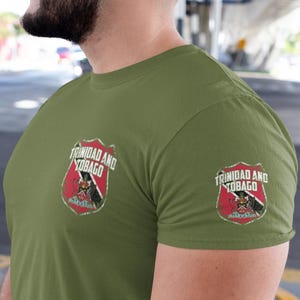 Trinidad und Tobago T-Shirt | Trinidad und Tobago Logo T-Shirt | Trinidadischer Stolz T-Shirt | Trinidadische Flagge Geschenk für Männer & Frauen