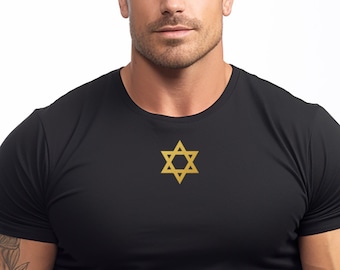 Camiseta de Israel, camisetas israelíes, Estrella Dorada de David, camiseta de la Herencia Patriótica Israelí