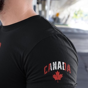 Canada T-Shirt | Canadian Flag Shirt | Canada Pride Tee | Maple Leaf Logo Shirt | Canadian Pride Unisex Tee