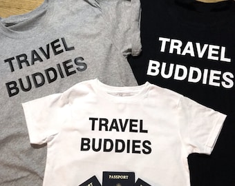 Passende Travel Buddies T-Shirts: Familienurlaub Baumwoll-T-Shirts