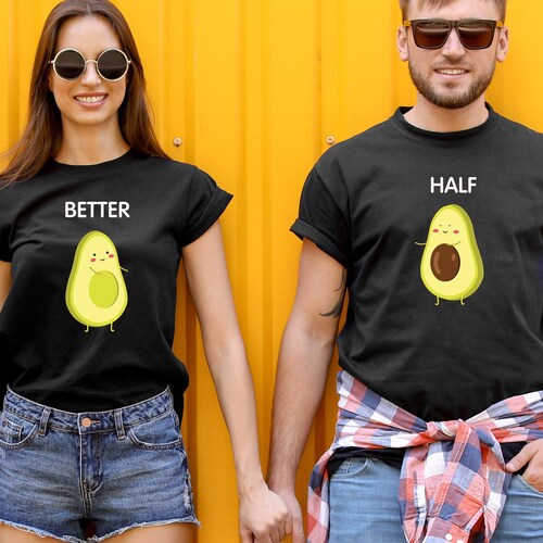 Better Half Couple Matching Costumes T-shirts Couple Shirts | Etsy